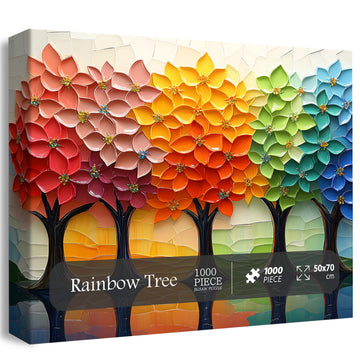 Rainbow Tree Jigsaw Puzzle 1000 pezzi